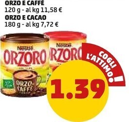 PENNY Nestlè orzo e caffe offerta