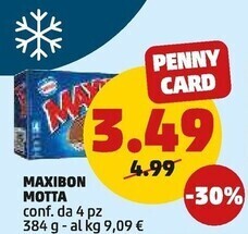 PENNY Motta maxibon offerta