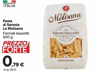 Carrefour Market La molisana pasta di semola offerta