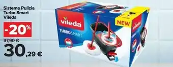 Carrefour Market Vileda sistema pulizia turbo smart offerta