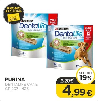 Arcaplanet Purina dentalife cane gr.207 - 426 offerta