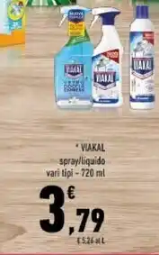 Conad Viakal spray offerta