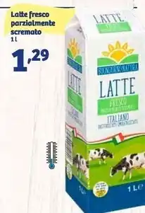In'S Mercato Buongiorno natura latte fresco parzialmente scremato offerta