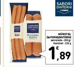Conad Conad wurstel offerta