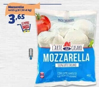 In'S Mercato L'arte del casaro mozzarella offerta