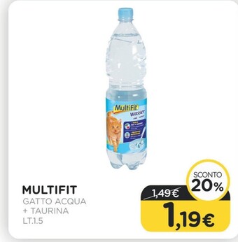 Arcaplanet Multifit - gatto acqua + taurina lt.1.5 offerta