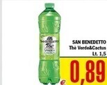 Conté Supermercati San benedetto the verde&cactus offerta