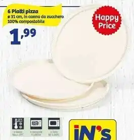 In'S Mercato Piatti pizza offerta
