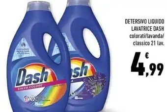 Conad Margherita Dash detersivo liquido lavatrice offerta