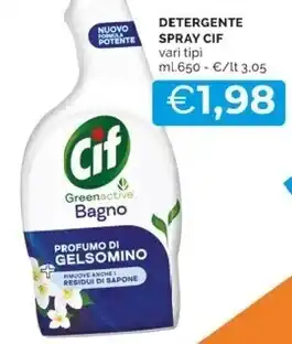 Mercatò Cif detergente spray offerta