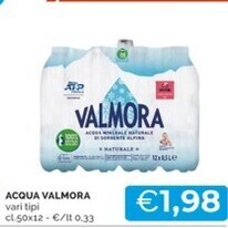 Valmora acqua