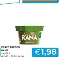 Mercatò Rana pesto fresco offerta
