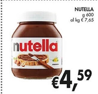 Coal Ferrero nutella offerta