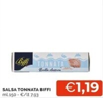 Mercatò Biffi salsa tonnata offerta