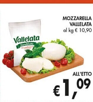 Coal Vallelata mozzarella offerta