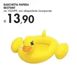 Bestway barchetta papera