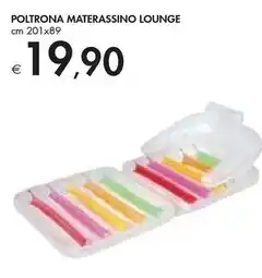 Bennet Poltrona materassino lounge offerta