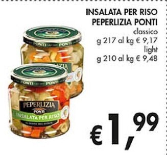 Coal Ponti insalata per riso peperlizia offerta