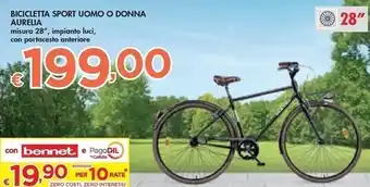 Bennet Aurelia - bicicletta sport uomo o donna offerta