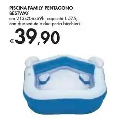 Bennet Bestway piscina family pentagono offerta