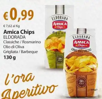 Extra Supermercati Amica Chips ELDORADA 130 g offerta