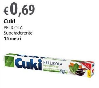 Extra Supermercati Cuki PELLICOLA 15 metri offerta