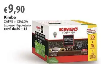 Extra Supermercati Kimbo CAFFÈ in CIALDA offerta
