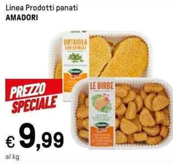 Iper La Grande Linea Prodotti panati AMADORI offerta