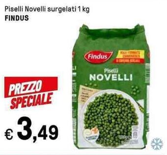 Piselli Novelli surgelati 1 kg FINDUS
