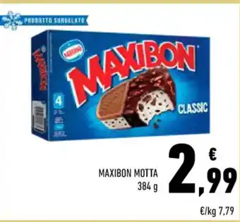 Conad MAXIBON MOTTA 384 g offerta