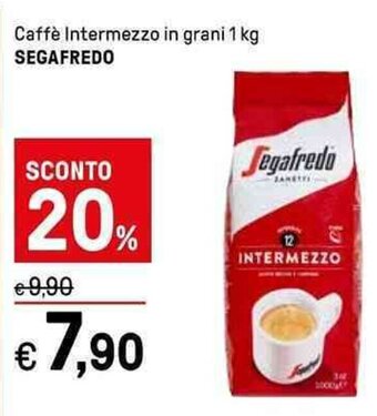 Caffè Intermezzo in grani 1 kg SEGAFREDO