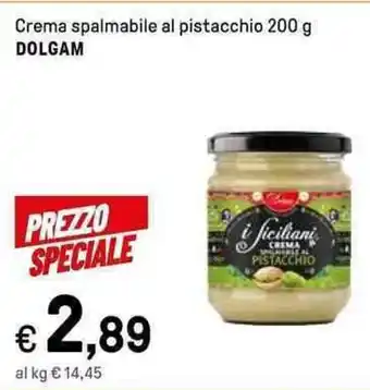 Crema spalmabile al pistacchio 200 g DOLGAM