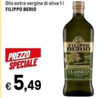 Iper La Grande Olio extra vergine di oliva 11 FILIPPO BERIO offerta