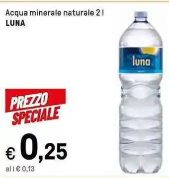Iper La Grande Acqua minerale naturale 2 l LUNA offerta