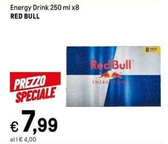Iper La Grande Energy Drink 250 ml x8 RED BULL offerta