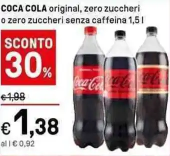 Iper La Grande COCA COLA 1,5 l offerta