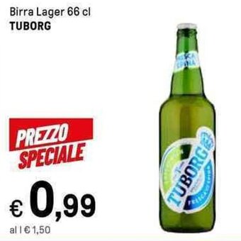 Birra Lager 66 cl TUBORG