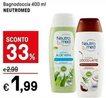 Iper La Grande Bagnodoccia 400 ml NEUTROMED offerta
