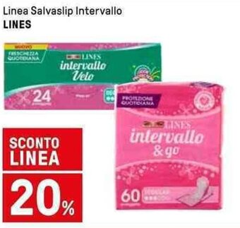 Iper La Grande Linea Salvaslip Intervallo LINES offerta