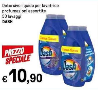 Iper La Grande Detersivo liquido per lavatrice profumazioni assortite 50 lavaggi DASH offerta