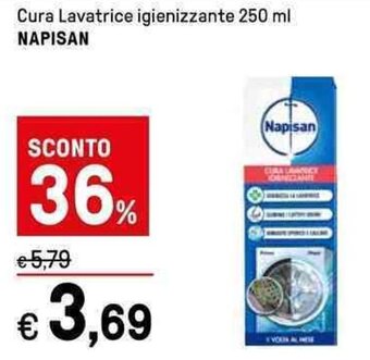Iper La Grande Cura Lavatrice igienizzante 250 ml NAPISAN offerta