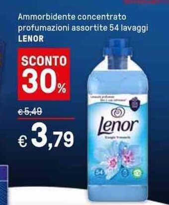 Ammorbidente concentrato profumazioni assortite 54 lavaggi LENOR