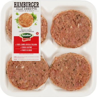 Iperal Hamburger di tacchino amadori offerta