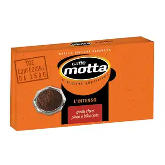 Qui Discount Caffe' motta intenso 250 x 3 gr offerta