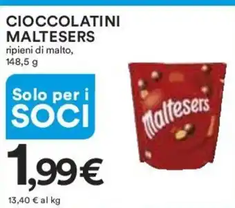 CIOCCOLATINI MALTESERS ripieni di malto, 148,5 g