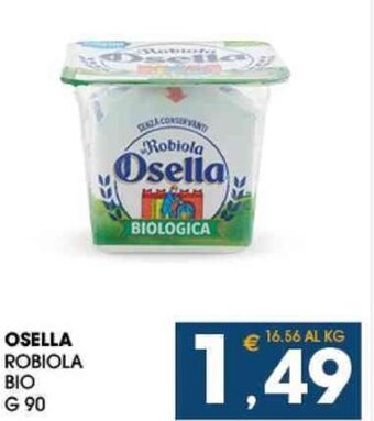 SeBón Supermercati OSELLA ROBIOLA BIO G 90 offerta