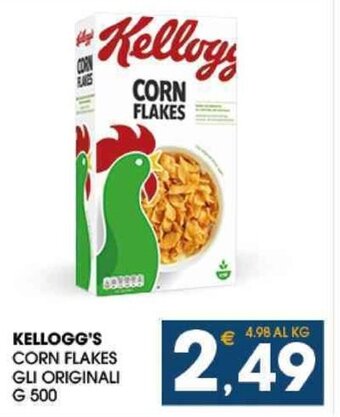 KELLOGG'S CORN FLAKES GLI ORIGINALI G 500