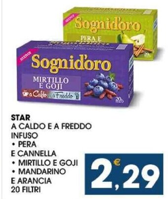 SeBón Supermercati STAR A CALDO E A FREDDO INFUSO 20 filtri offerta