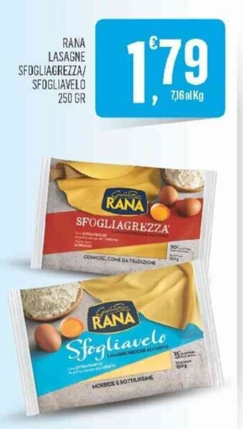Vibian RANA LASAGNE SFOGLIAGREZZA/ SFOGLIAVELO 250 GR offerta