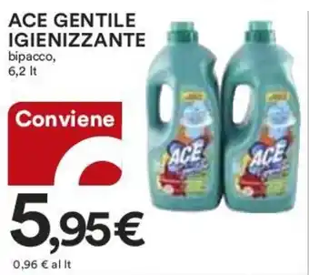 Coop ACE GENTILE IGIENIZZANTE bipacco, 6,2 lt offerta